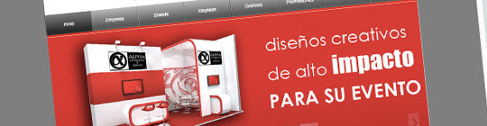 alpha exposiciones colima, diseño y desarrollo de sitios web